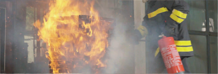 Watermist Portable fire Extinguisher cover